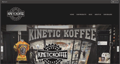 Desktop Screenshot of kinetic-koffee.com