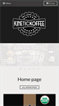 Mobile Screenshot of kinetic-koffee.com